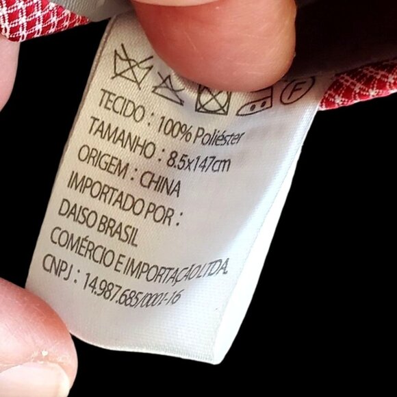 Red Tie Pink Polka Dot Rosso Bianco 3.25 Inch Wide 60 Inches Long Polyester - Picture 7 of 9